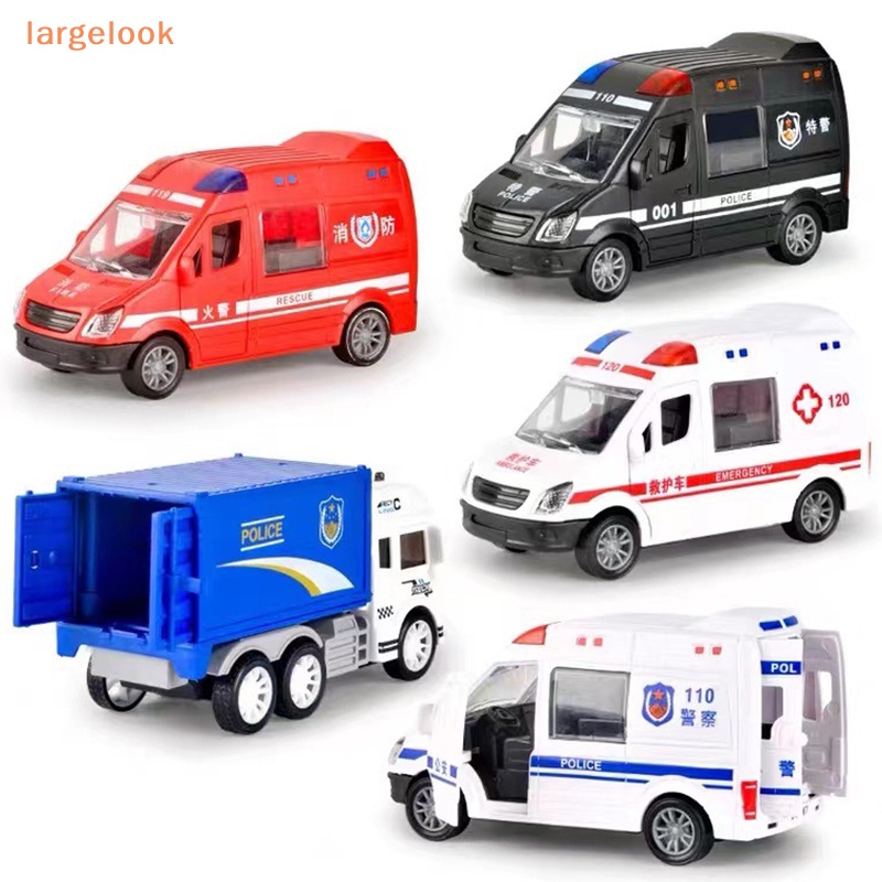 Mô Hình Xe Cứu Hỏa / Xe Cứu Hỏa / Xe Cứu Hỏa Bằng ABS Chống Rơi / Mở Cửa Độc Đáo Cho Bé Trai