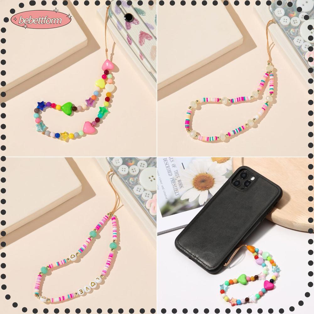 BEBETTERM Dây Treo Điện Thoại Nhiều Màu Chống Thất Lạc Tiện Dụng