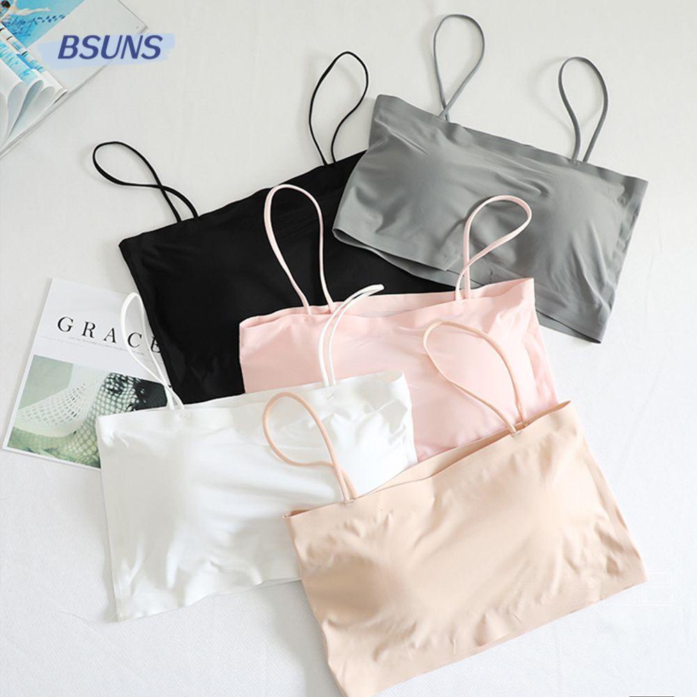 BSUNS Áo Ngực Lụa Không Đường May Gợi Cảm Cho Nữ