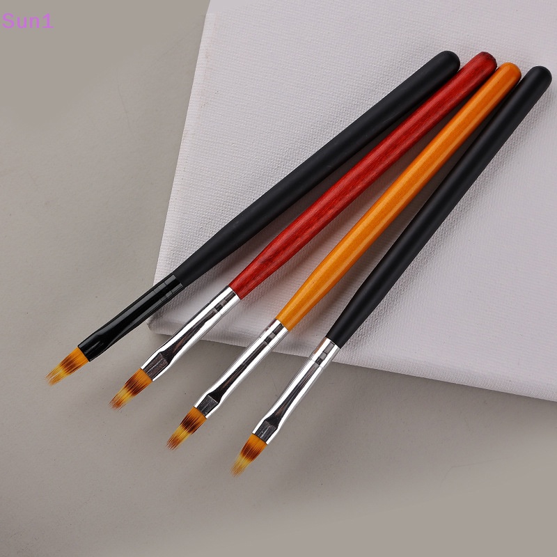 Sun1 &gt; Cọ Vẽ Móng Tay Nghệ Thuật Gel UV Tay Cầm Màu Gradient