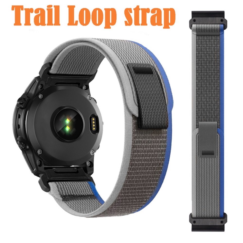 Dây Đeo Nylon Chất Lượng Cao 26mm 22mm Cho Garmin Fenix 7 7X 6 6X Pro 5 5X Plus 3 3HR 2 Marq Instinct 2 2X