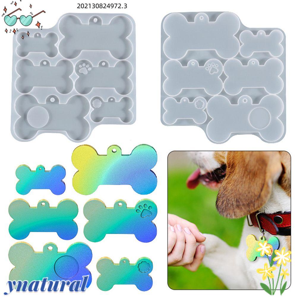YNATURAL Khuôn Silicone Hình Khúc Xương Làm Móc Khóa