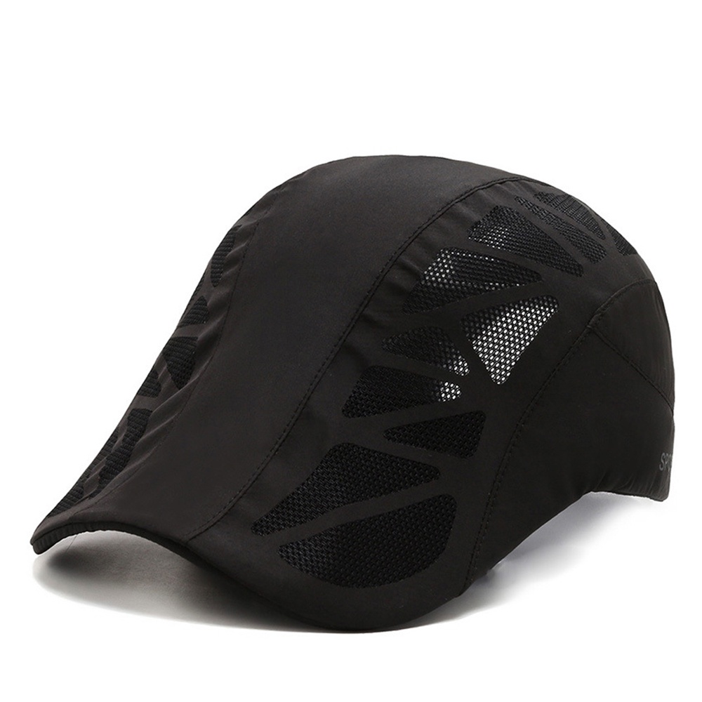 Mũ Lưỡi Trai Thể Thao Phối Lưới Thoáng Khí Nhanh Khô Phong Cách Hip Hop