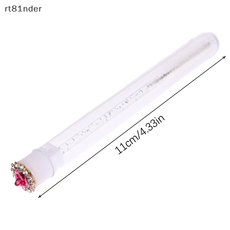 Rt Bộ Cọ Chuốt Lông Mi / Lông Mày Ống Hình Trái Tim Nhiều Loại Chống Bụi (Phong Cách Ngẫu Nhiên) n