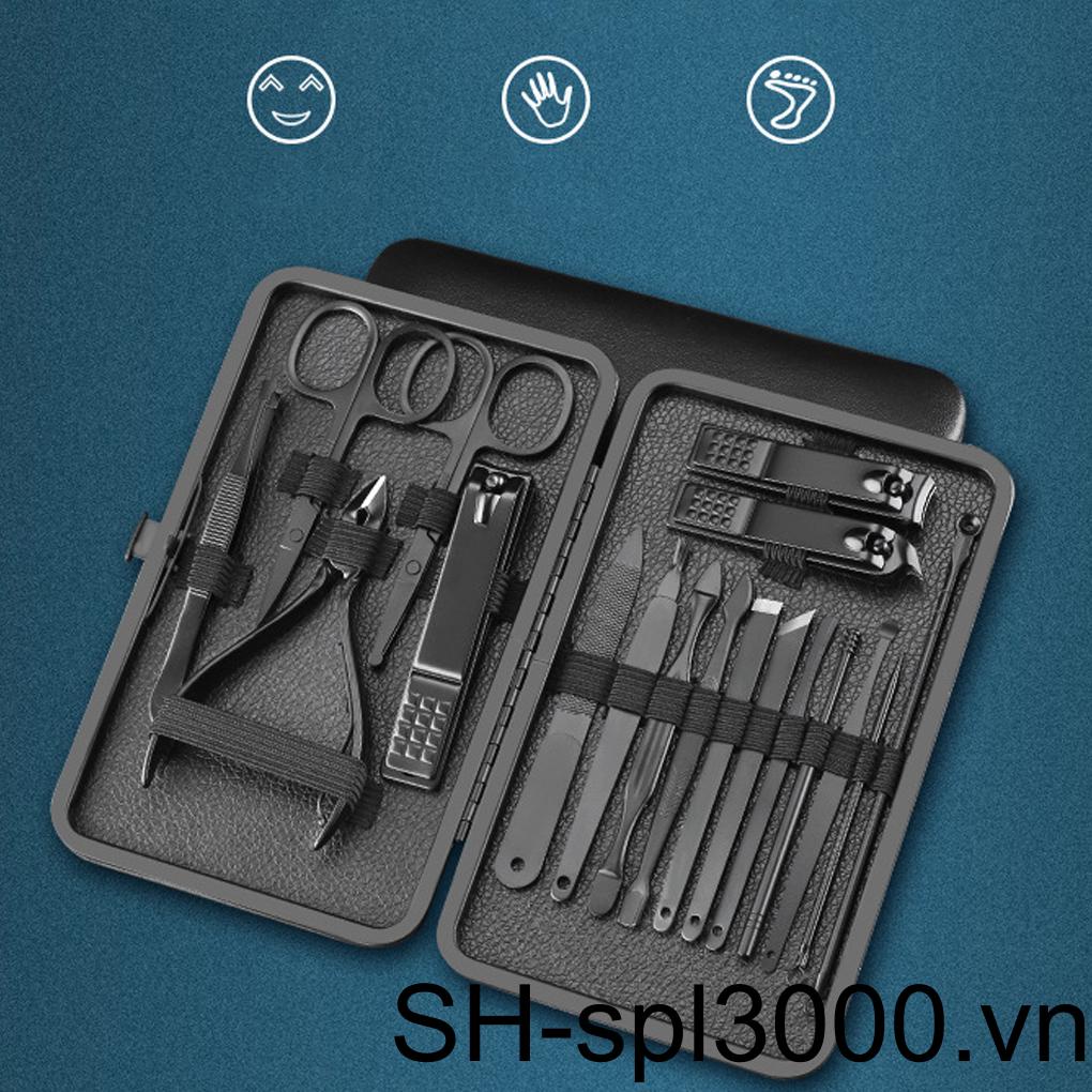 Bộ 18 Dụng Cụ Cắt Móng Tay Du Lịch Tiện Lợi