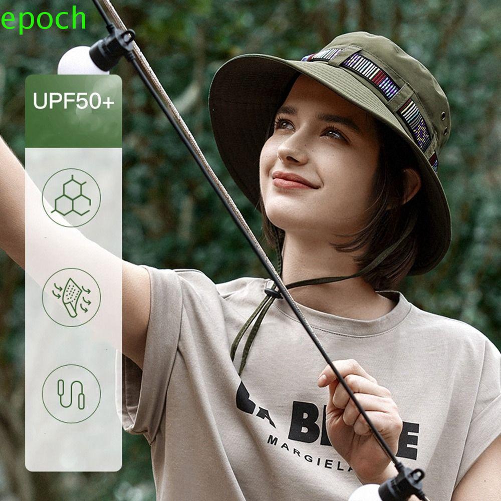 EPOCH Nón Tai Bèo Chống Tia Cực Tím Thiết Kế Dây Rút Đơn Giản Gấp Gọn Được Phong Cách Hàn Quốc Cho Nữ