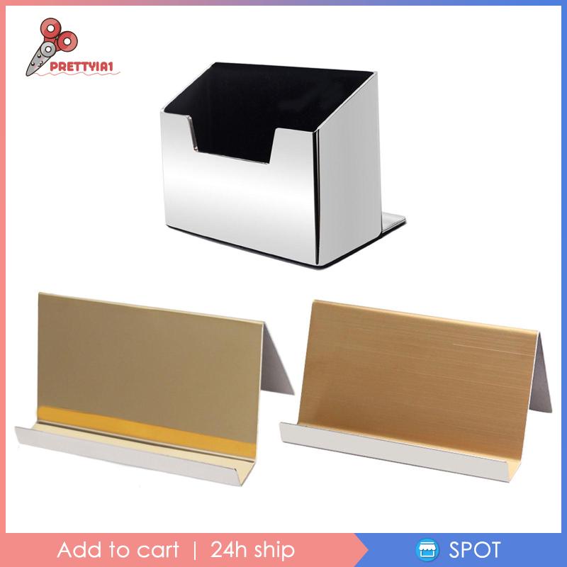 Giá Đỡ Trưng Bày Danh Thiếp / Danh Thiếp Để Bàn Bằng Thép Không Gỉ Đa Năng