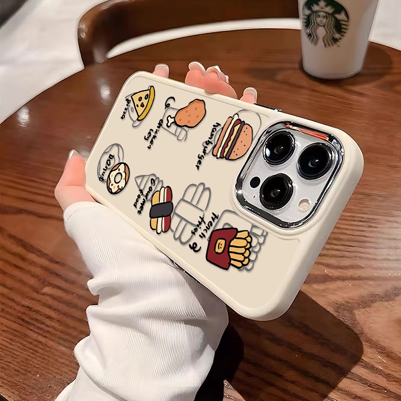 Ốp Điện Thoại Silicon Mềm Chống Sốc Nút Kim Loại Cho IPhone 14 13 12 11 Pro Max XS X XR 8 + 7 Plus