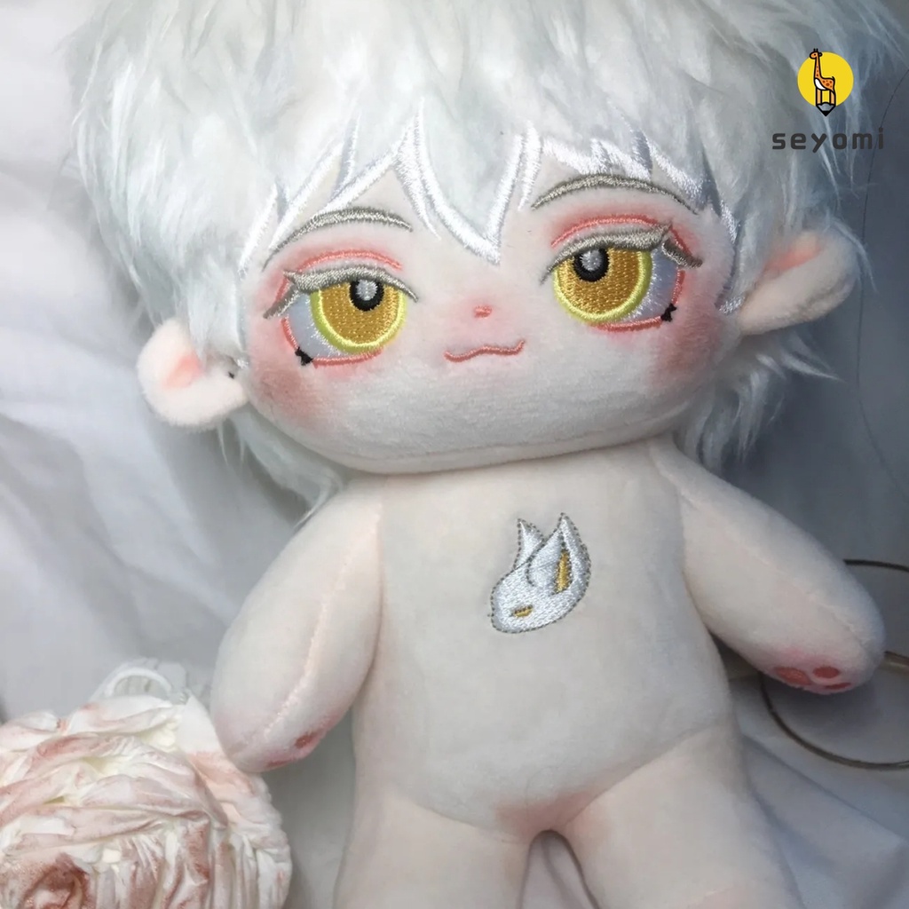 Búp Bê Nhồi Bông Cotton 20cm Ánh Sáng Ban Đêm Đáng Yêu Cho Bé Trai