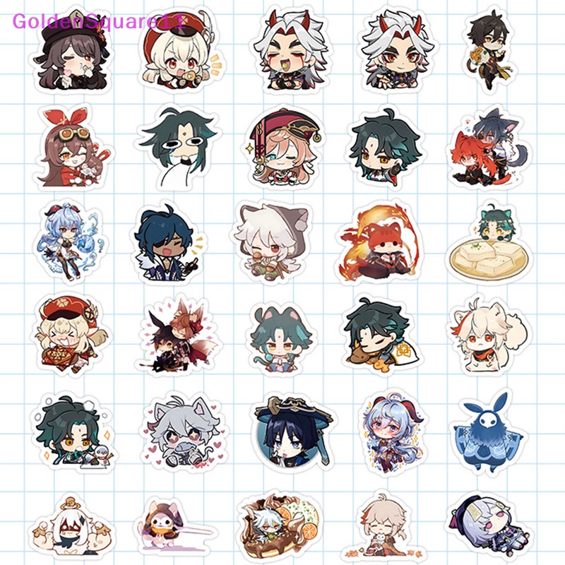 Bộ 60 Miếng Dán Trang Trí Tủ Lạnh Chống Thấm Nước Họa Tiết Hoạt Hình Graffiti