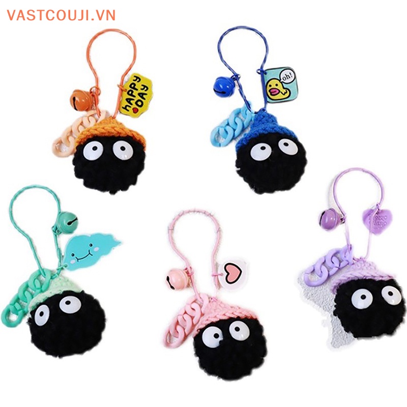 Móc Chìa Khóa Họa Tiết Hoạt Hình Spirited Away Totora Susuwatari Nhật Bản Cho Nữ