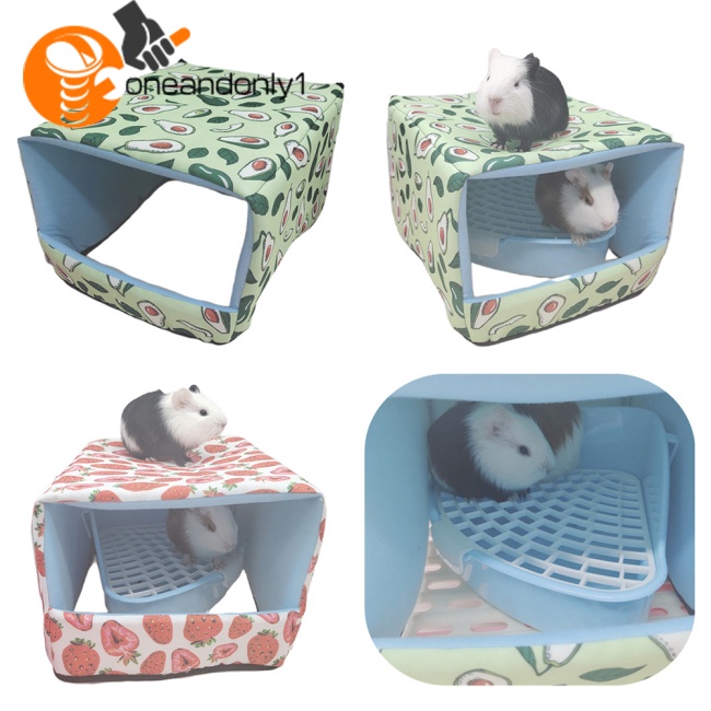 [COD] Giường Ngủ Cotton Ẩn Dưới Đáy Không Đáy Cho Thỏ / Nhím / Heo Guinea