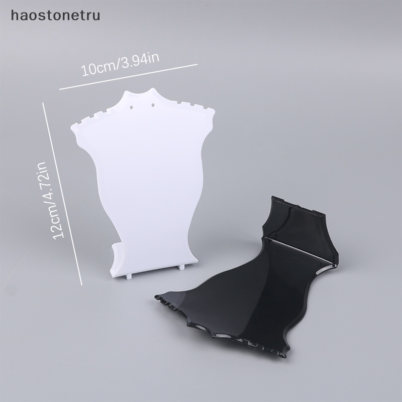 Ru Manơcanh Giá Đỡ Acrylic Mini Hình Chữ L Trưng Bày Trang Sức Vòng Cổ / Bông Tai