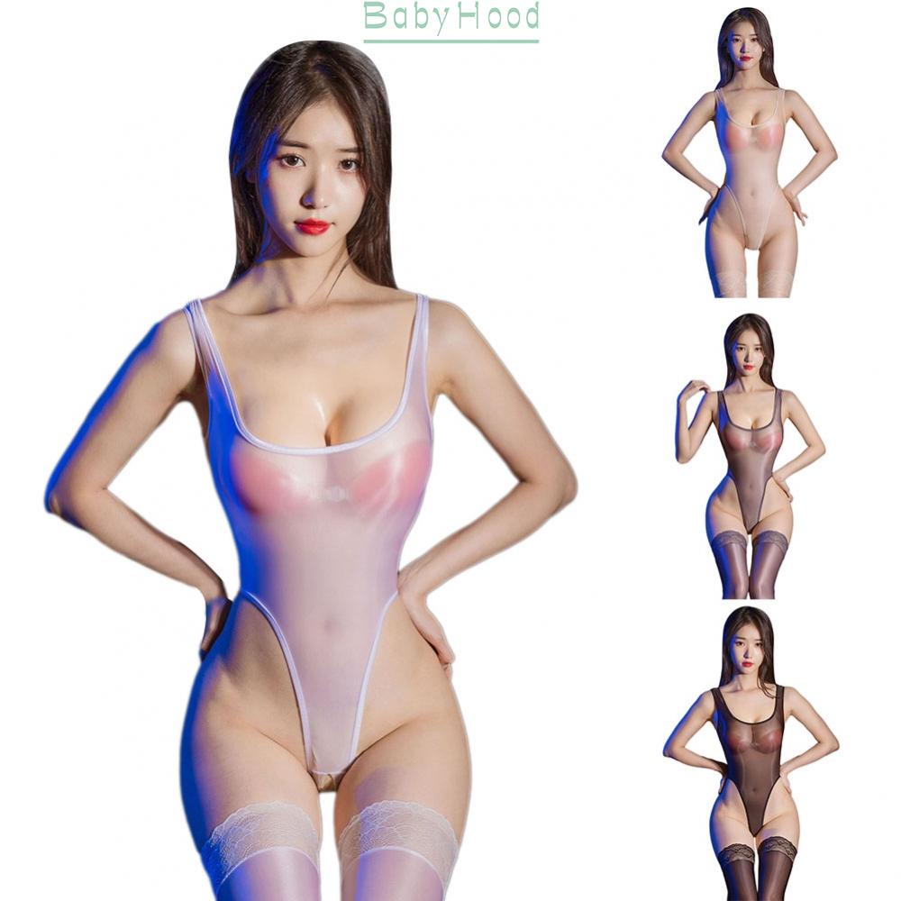 【Big Discounts】Womens Bodysuit Nylon+Spandex Open Croth Regular See Through Sexy Sheer#BBHOOD | BigBuy360 - bigbuy360.vn