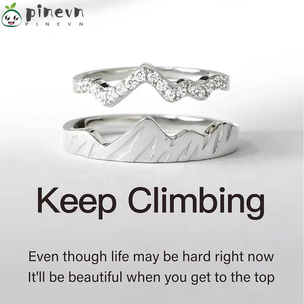 PINEVN Nhẫn Leo Núi Gấp Gọn Thời Trang Dành Cho Nữ