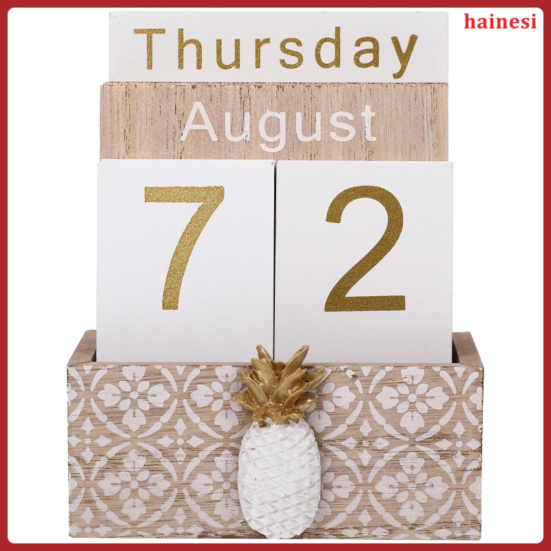 Giá Đỡ Lịch Để Bàn Bằng Gỗ Dùng Trang Trí Nhà Cửa / Văn Phòng