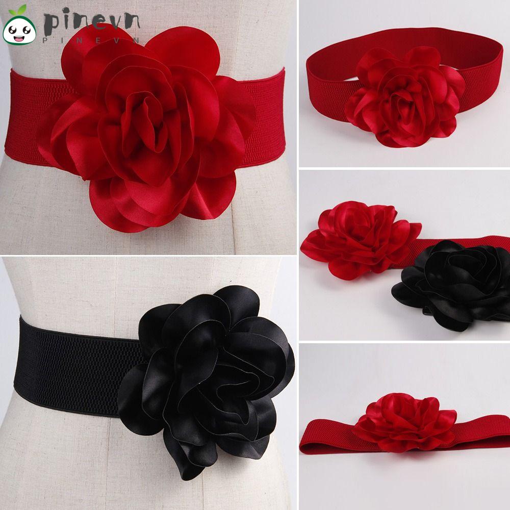 PINEVN Thắt Lưng Co Giãn Kiểu Dáng Cổ Điển Cho Nữ