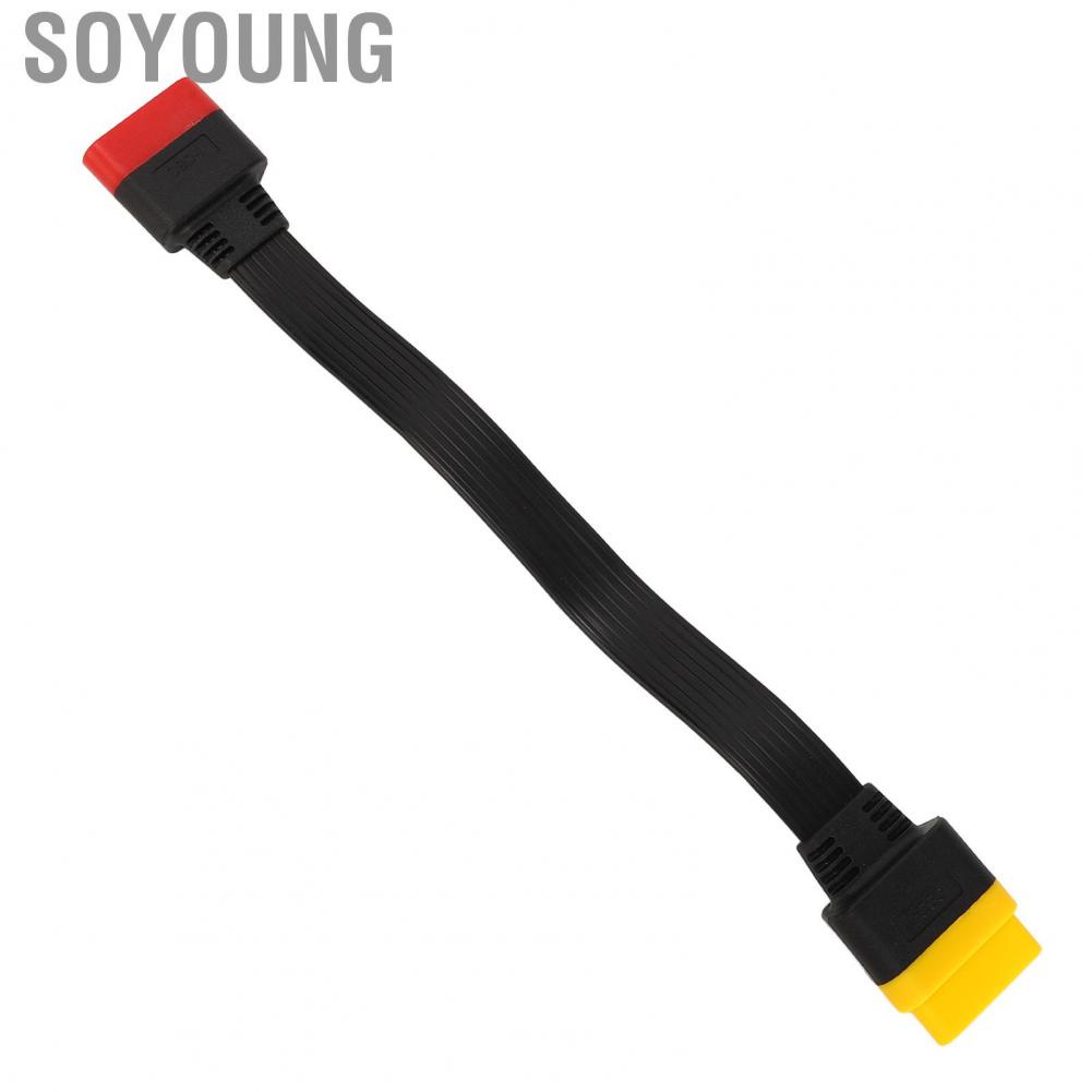 Soyoung OBDII Diagnostic Cable OBD2 Extension Universal Fit for Car