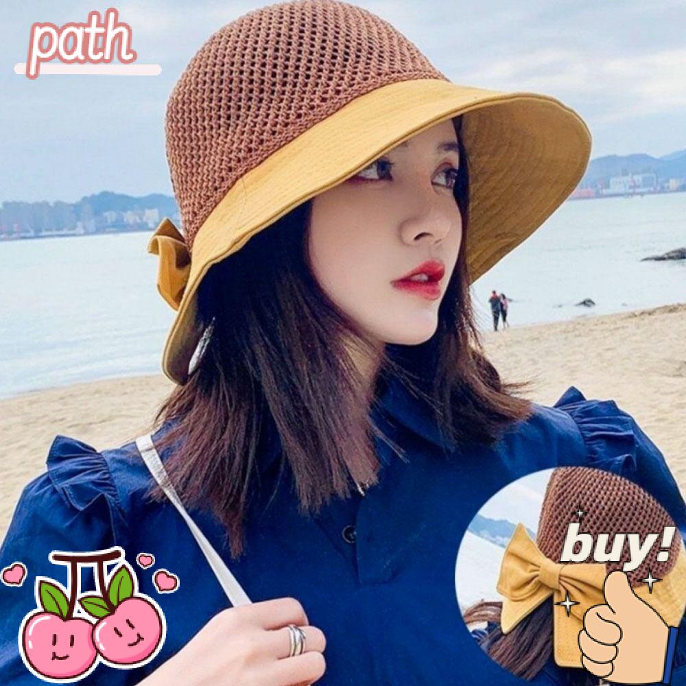 PATH Mũ Bucket Vành Rộng Chống Tia UV Cao Cấp Thời Trang