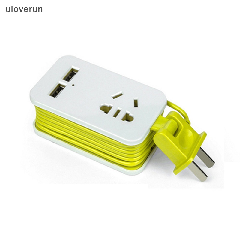 Dây Cáp Nối Dài 1.5M Cổng AC + 2 Cổng USB vn