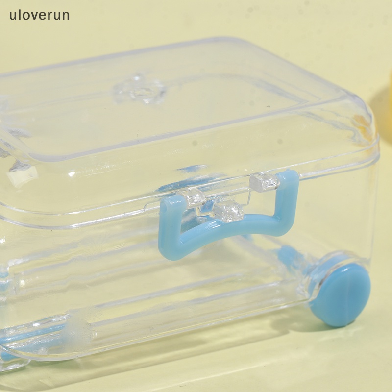 Va Li Mini Bằng Nhựa Trang Trí Nhà Búp Bê