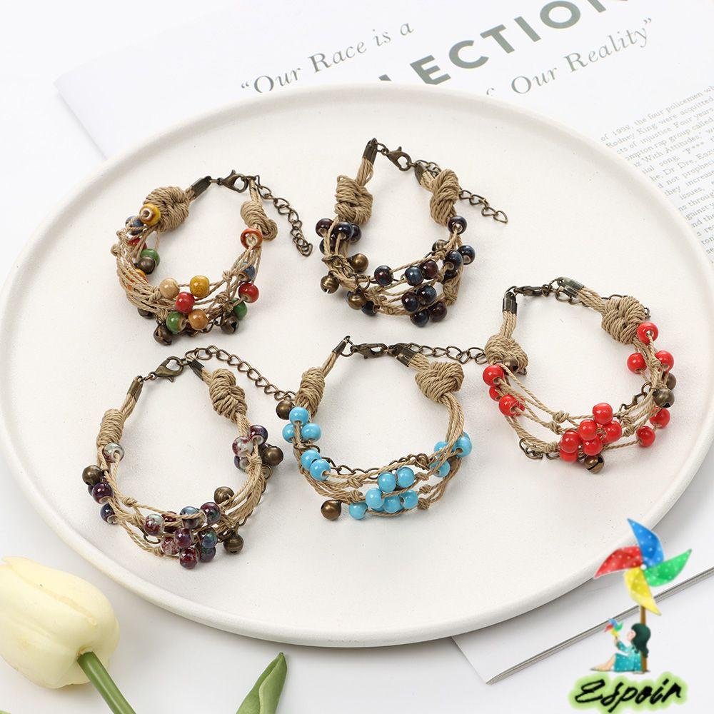 ESPO Vòng Tay Chuỗi Hạt Dễ Thương Ngọt Ngào Cho Học Sinh