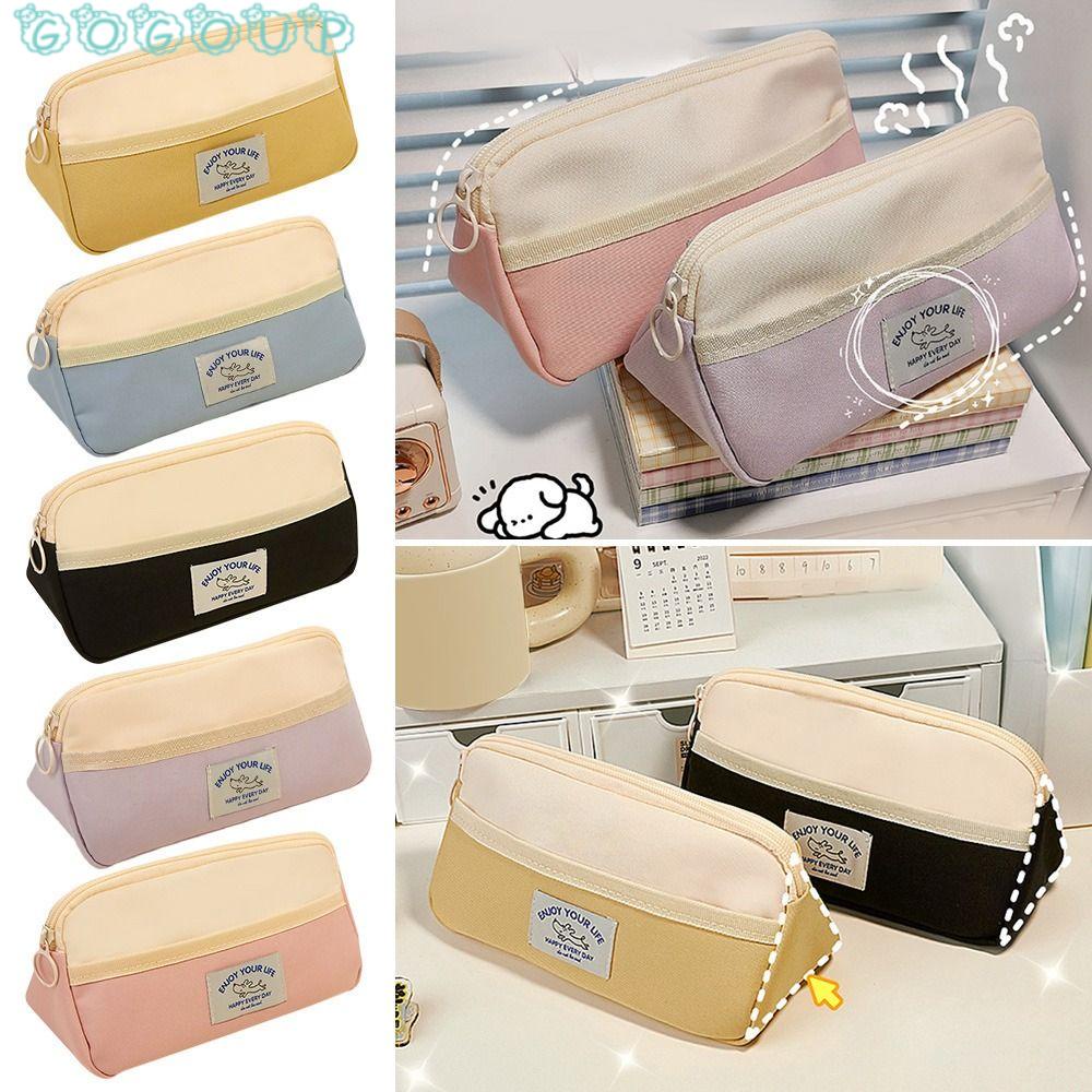 GOGOUP Túi Đựng Bút Chì Cỡ Lớn Đa Năng Thiết Kế Sáng Tạo