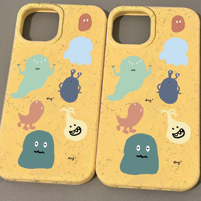 Ốp Điện Thoại Mềm Chống Sốc In Hình Ngộ Nghĩnh Cho Iphone 7p14 13iPhone11promax X plus 12 NSNH