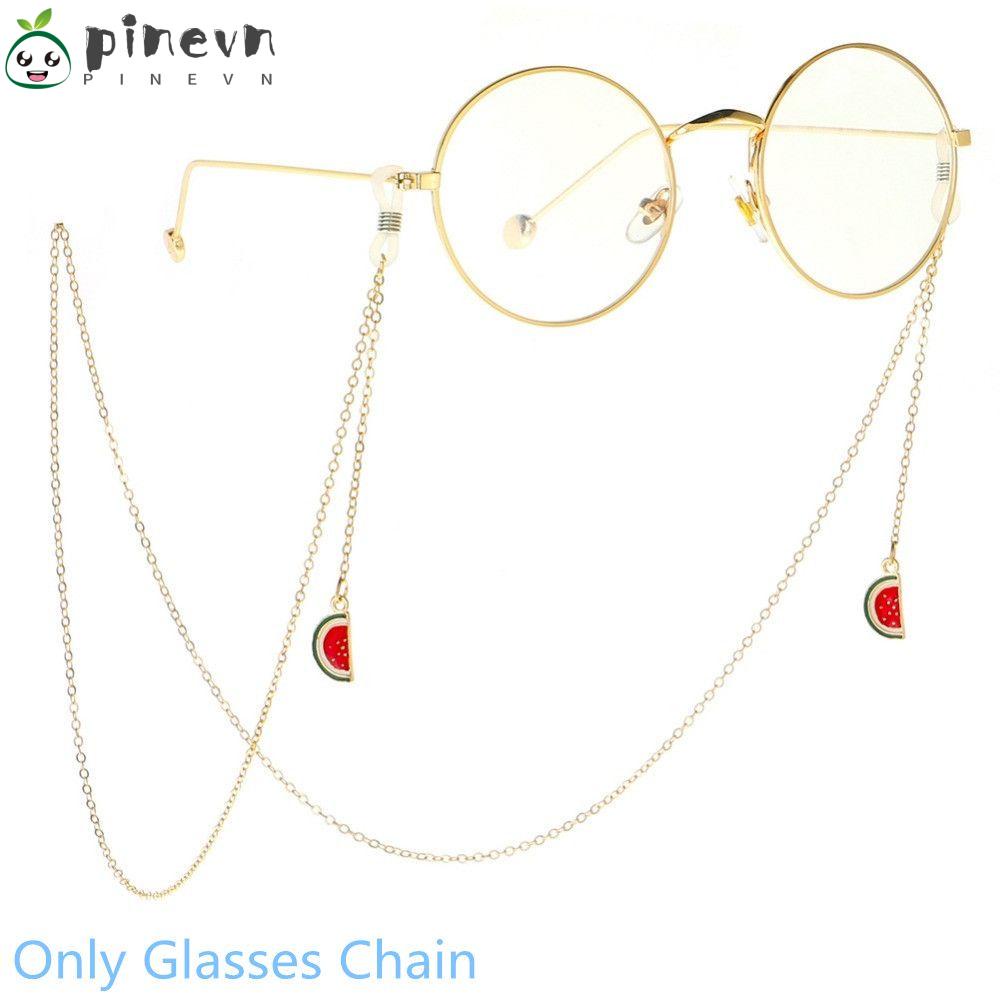 PINEVN Dây Xích Kim Loại Đeo Mắt Kính Đọc Sách Tiện Dụng