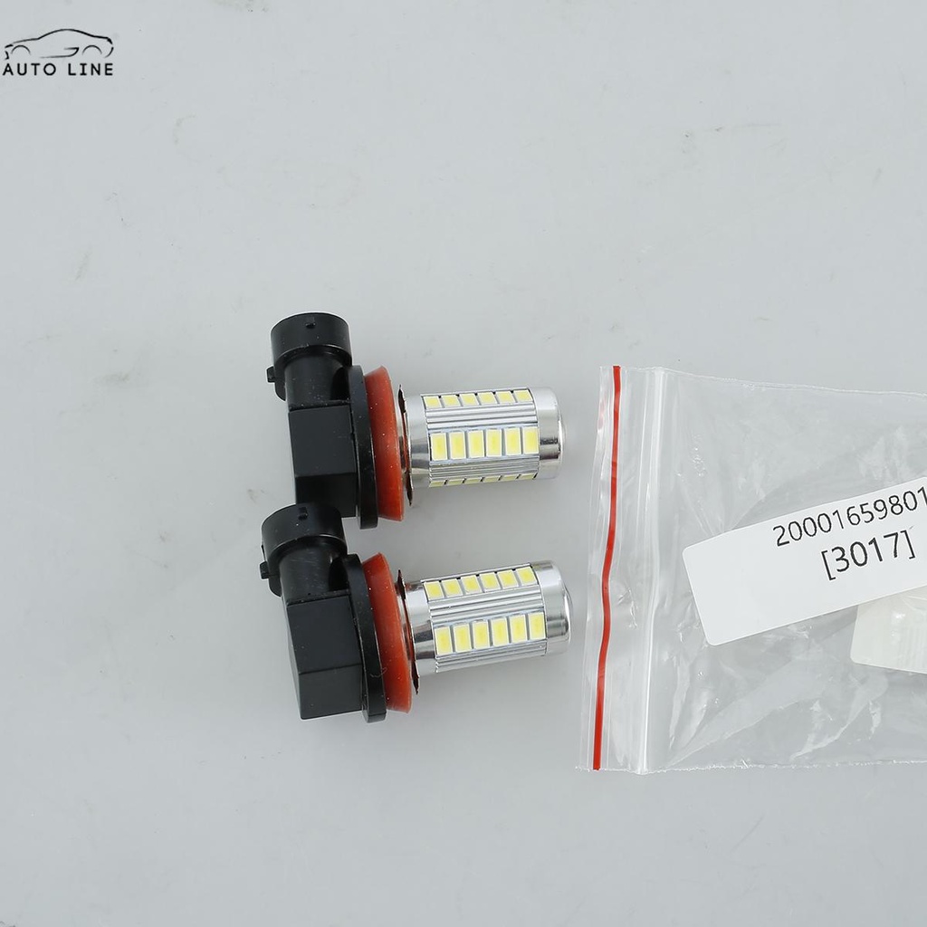 2 Bóng Đèn Sương Mù H8 / H11 5630 660LM 6000K 12V Shopc0982 Cho Xe Hơi