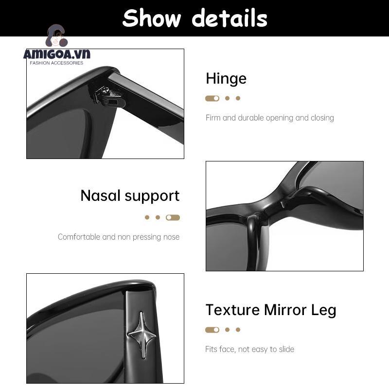 ✨✨Kính râm nam nữ mắt mèo Kính râm chống nắng sang chảnh 2023
