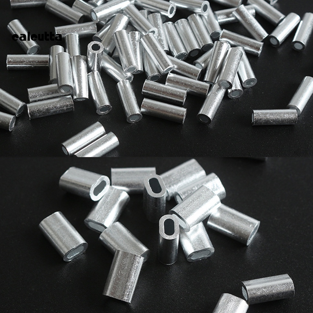 Bộ 50 Ống Nhôm Quấn Dây Câu Cá Chống Rỉ Sét Tiện Dụng