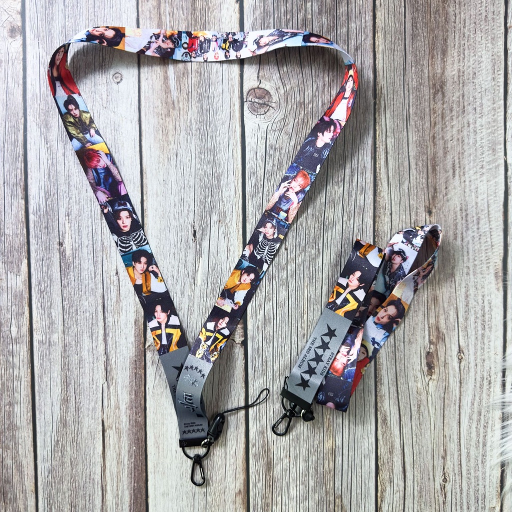 Stray Kids Album 5-STAR ID Hanging Neck Sling Lanyard