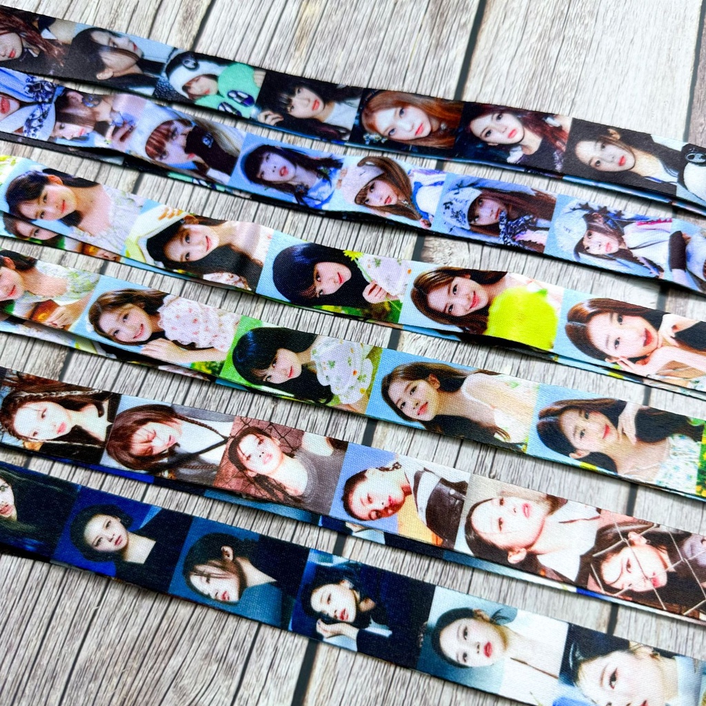 Twice Album READY TO BE IVE ID Hanging Neck Sling Lanyard