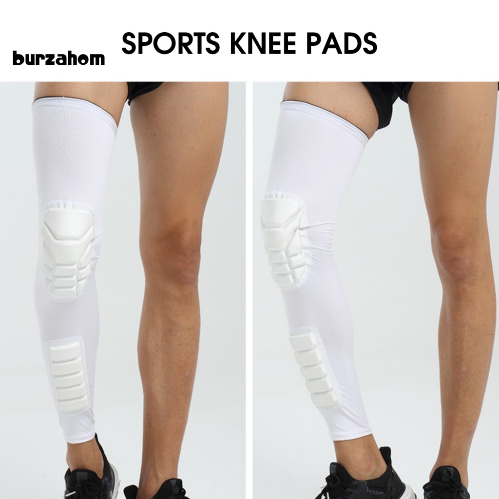 1 Đệm Bảo Vệ Đầu Gối Mềm Mại Co Giãn Tốt Chống Va Chạm Thoáng Khí Hỗ Trợ Chơi Bóng Rổ