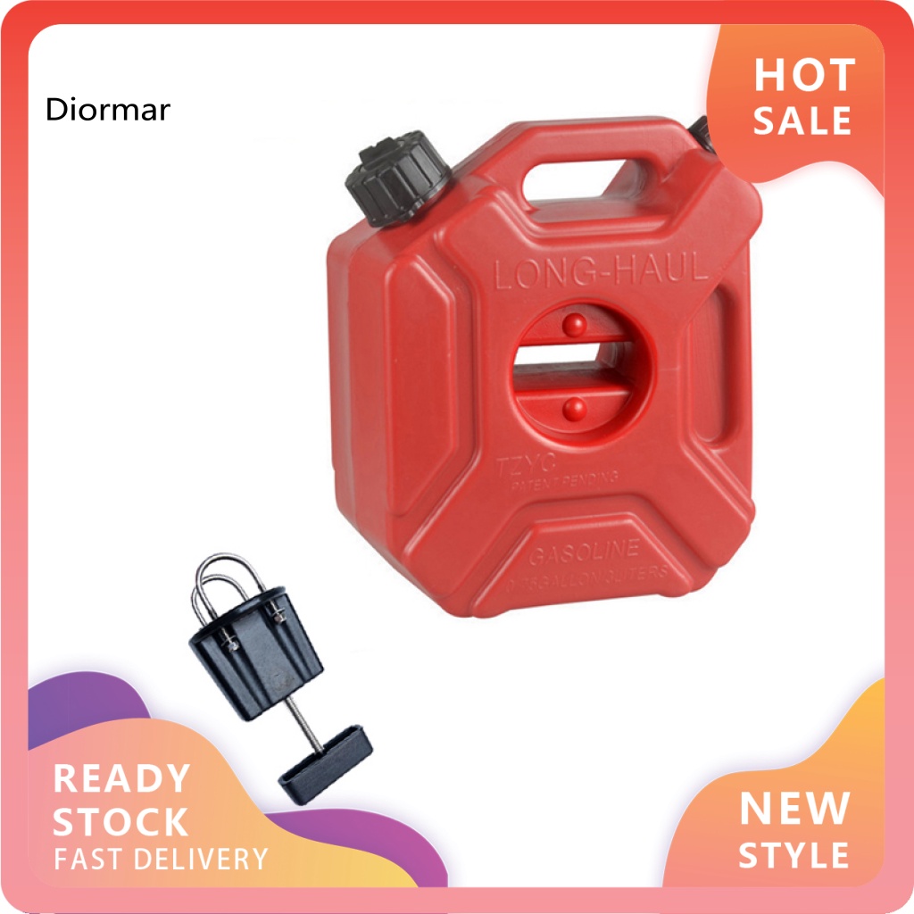 Bình Đựng Nhiên Liệu Bằng Nhựa Dung Tích Lớn 3L / 5L In Họa Tiết Jerry Dễ Thương Cho Xe Hơi / Xe