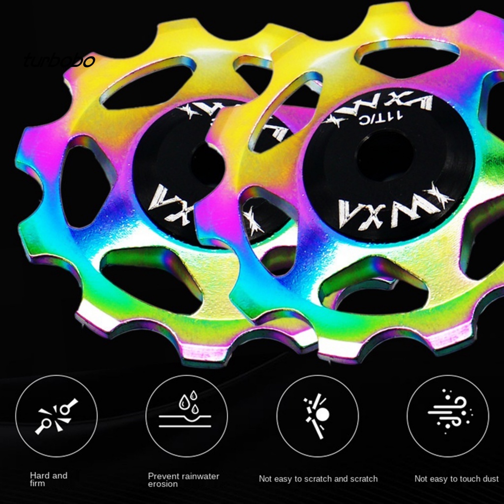 Ròng Rọc Hợp Kim Nhôm Chịu Lực Tốt 11T / 13T Siêu Nhẹ Chuyên Dụng Cho Xe Đạp Leo Núi