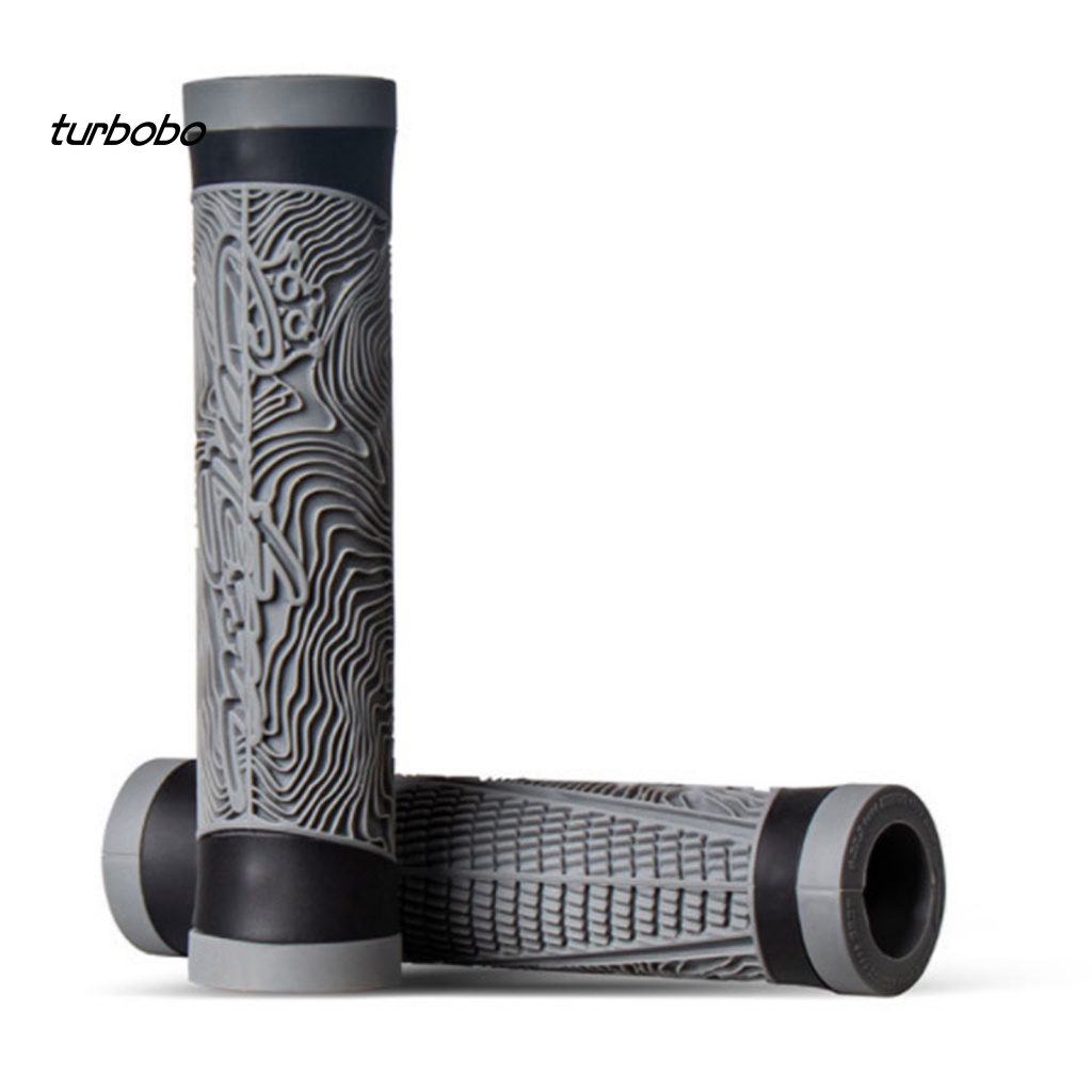 1 Cặp Bọc Tay Lái Xe Đạp Bằng Silicone Chống Trượt Tiện Dụng