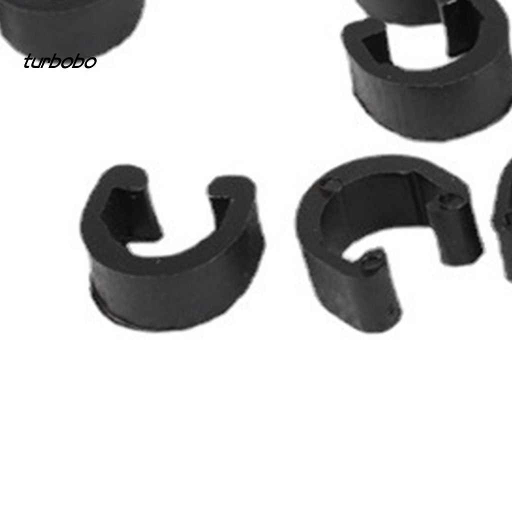 Kẹp Chữ C Cố Định Dây Cáp Xe Đạp Bằng Nhựa Gọn Nhẹ Chống Mài Mòn