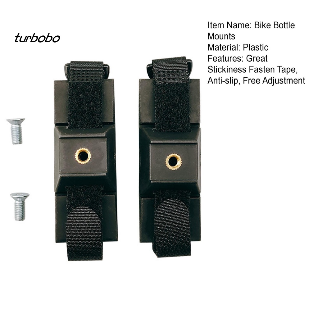 1 Bộ Thanh Đỡ Bình Nước Chống Trượt Độ Cứng Cao Gắn Tay Lái Xe Đạp Eq