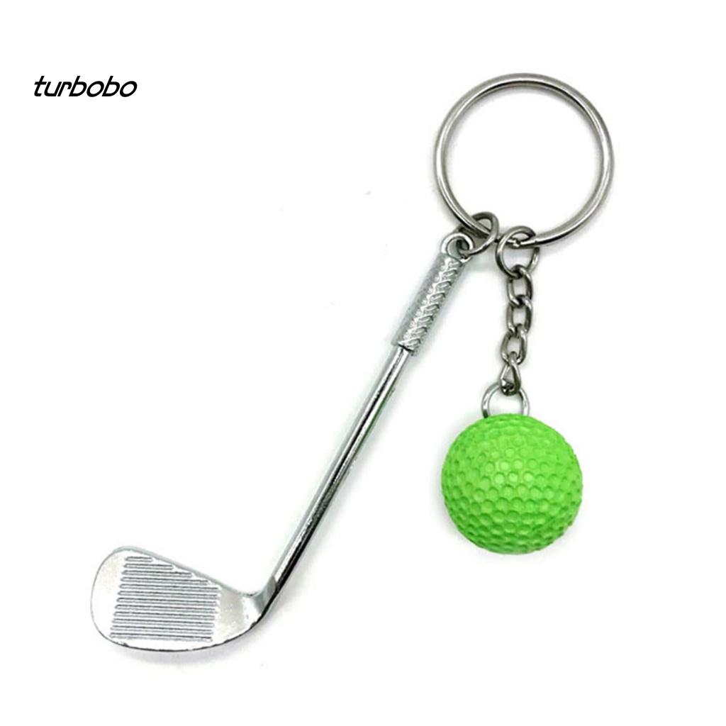 Móc Khóa Hình Quả Bóng Golf Siêu Nhẹ Xẻ Tà Thời Trang Thể Thao