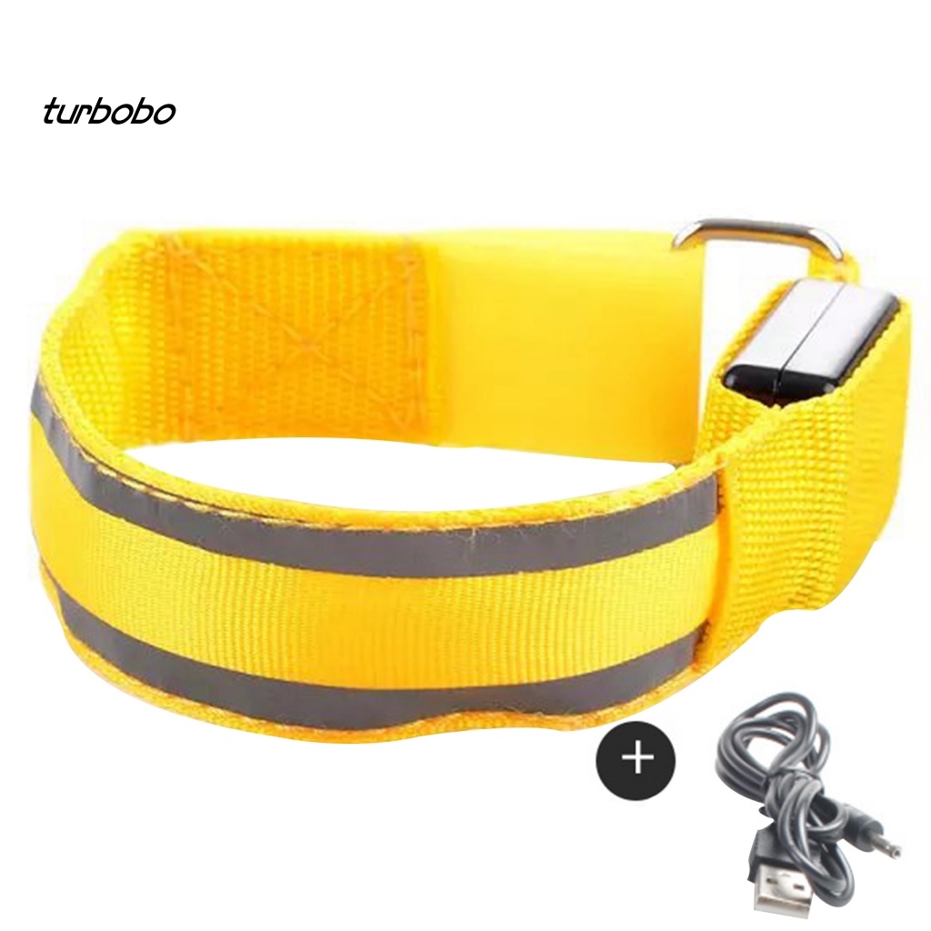 Vòng Đeo Cánh Tay Chạy Bộ Có Đèn LED Phản Quang Tiện Dụng