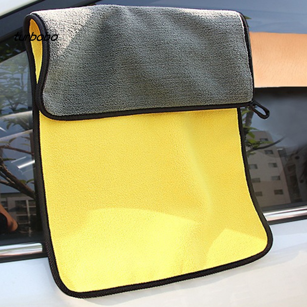 Khăn Lau Xe Hơi Hai Mặt Chất Liệu Microfiber Thấm Hút Nước Tốt Tiện Dụng