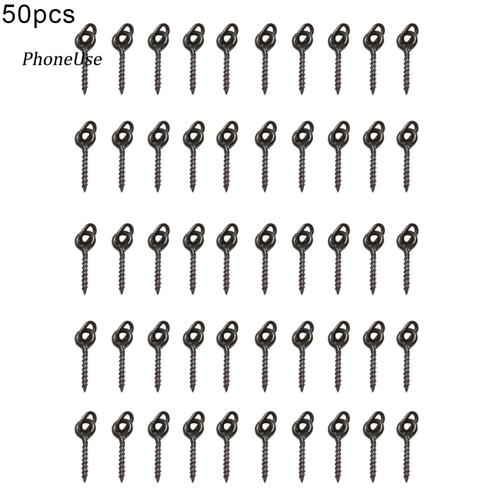 Ốc Vít Da PU 12mm Gắn Mồi Câu Cá Chuyên Dụng