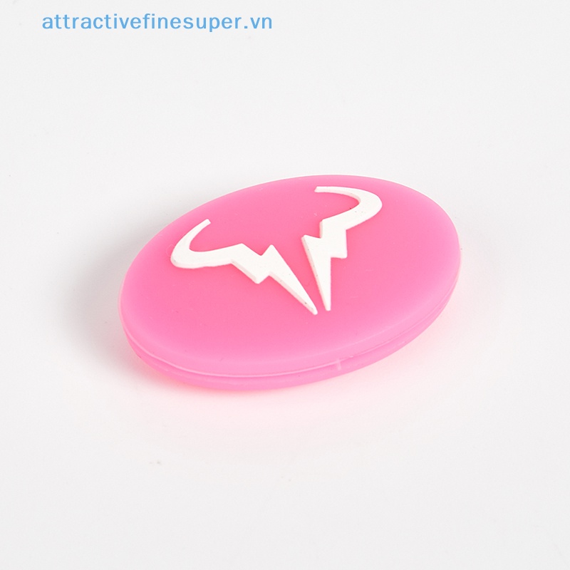 Afs Phụ Kiện Giảm Sốc Bằng Silicon Bền Họa Tiết Hoạt Hình Gắn Vợt Tennis