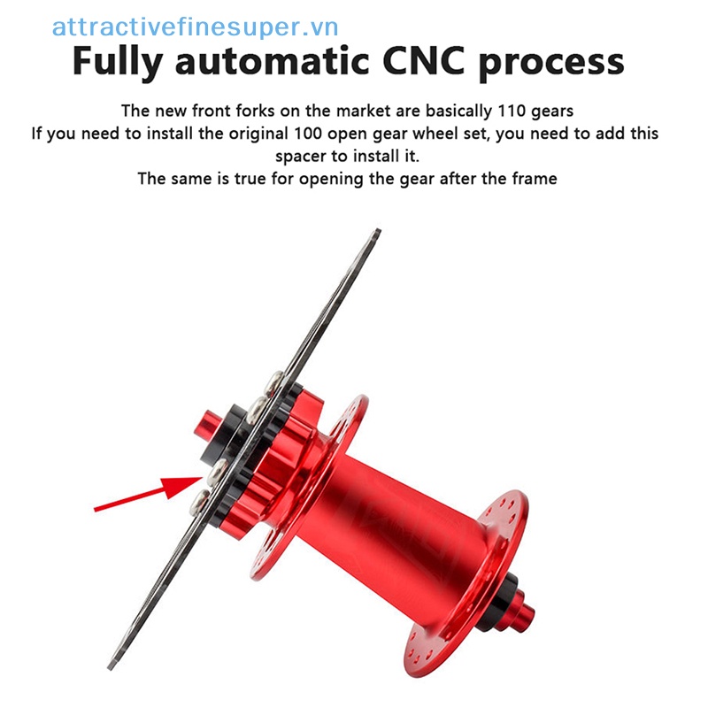 Bộ Chuyển Đổi Trục Bánh Xe Đạp 12x142 Sang 148MM 15x100 Sang 110MM