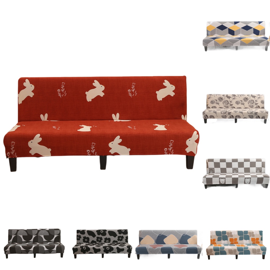 Vỏ Bọc Ghế Sofa Co Giãn Chống Bụi In Họa Tiết