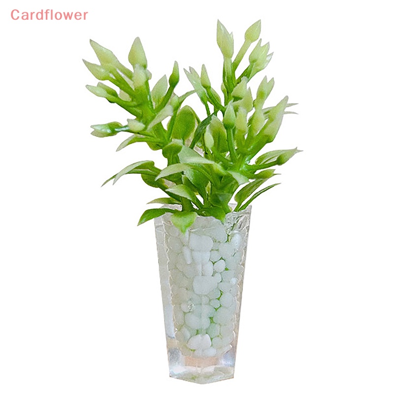 Chậu Hoa Thủy Tinh 1: 12 Dùng Trang Trí Nhà Búp Bê Mới