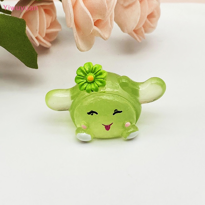 Bộ 2 Mặt Dây Chuyền Nhỏ Bằng Resin Phát Sáng 3D Thời Trang DIY Mới