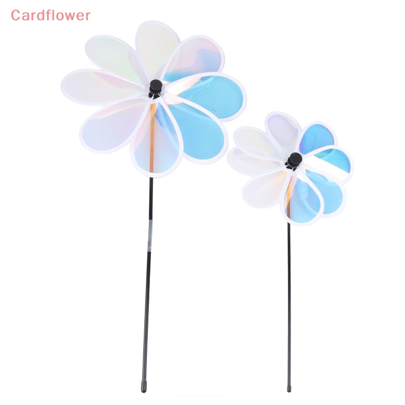 1 Cánh Gió Hình Hoa Hướng Dương Nhiều Màu Sắc Có Thể Gập Lại Trang Trí Sân Vườn / Cắm Trại / Dã Ngoại Mới
